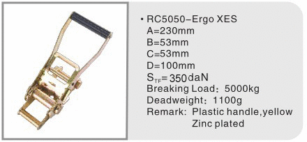 Ergo Ratchet XES for 50mm ratchet lashing belts