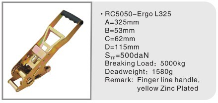 Ergo Ratchet L325 for 50mm ratchet lashing belts
