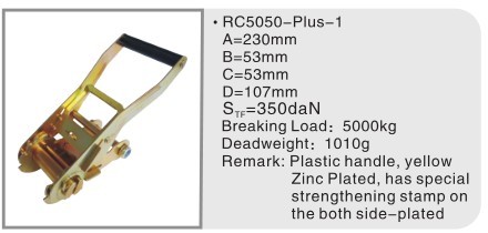 Plus Type Ratchet for 50mm ratchet lashing belts